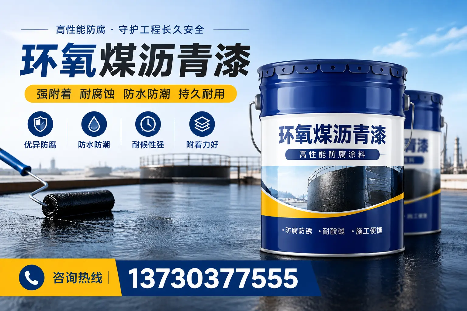 如何判断环氧煤沥青漆的质量？温州消费者指南