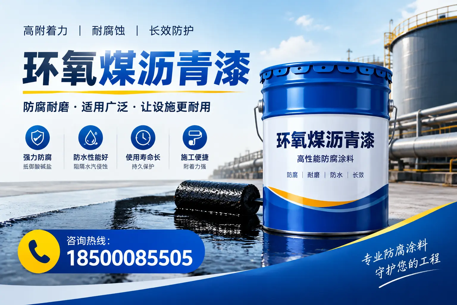 环氧煤沥青漆与其他涂料的对比分析，助力温州企业决策